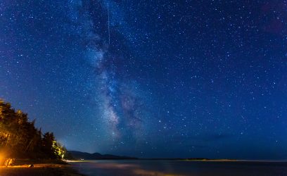 Stars, Night, Milky Way, Beach, campfire, Shooting Stars, ocean, night photography, Netarts Bay, Oregon