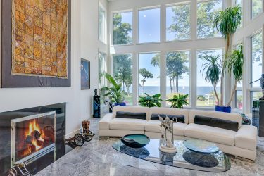 photo of Livingroom with fireplace