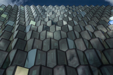Harpa Opera House, Reykjavik, Iceland design, glass, geometric, opera house, prism, pattern, modern, Iceland, Reykjavik, architecture, abstract