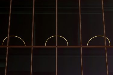 Abstract image of paneled glass Abstract, Red, Glass, Black, reflection, modern, architecture, design, lines, parallel